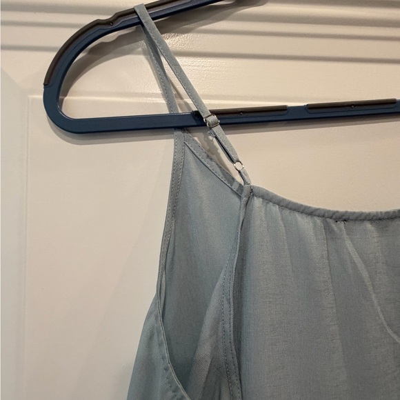 Doe & Rae Soft Blue Ruffled Camisole - Picture 6 of 6